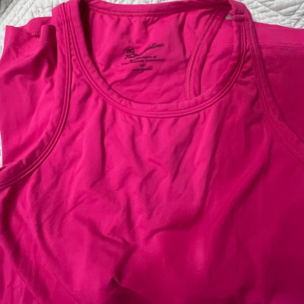 EUC Hot Pink Tailored Sportsman Equestrian Tank Top xs
